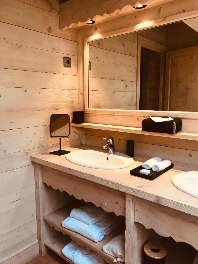 Le Cerf Amoureux Chalet Prive & Spa Sallanches Exterior photo